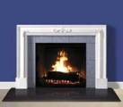 wood fireplace mantel shelf.
